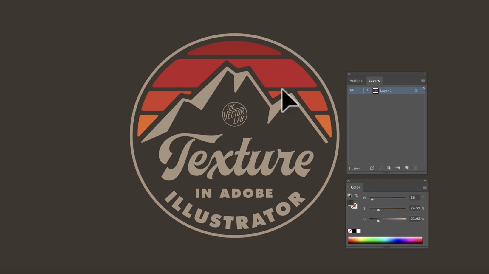 how to make a texture in illustrator