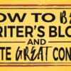 Outsmarting Writer’s Block: Explore 7 Amazing Ways to Beat Writers Block Zubatecno.com