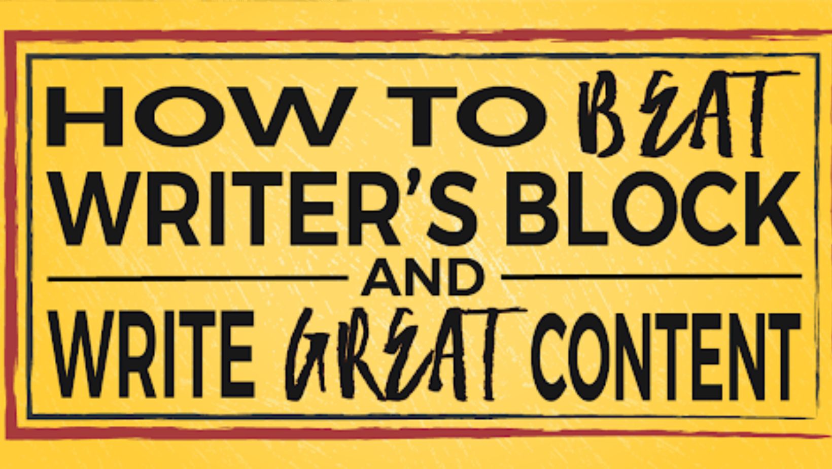 7 amazing ways to beat writers block zubatecno.com