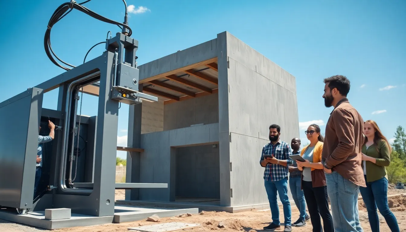 3d printing a house