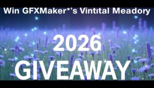 gfxmaker virtual reality meadow giveaway